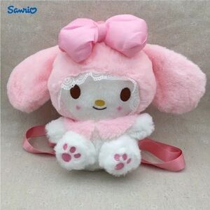 My Melody Plush Backpack
